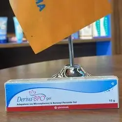 deriva - bpo gel adapalene & benzoyl peroxide gel 15g _glenmark 