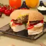 Meat Burger With Cheese