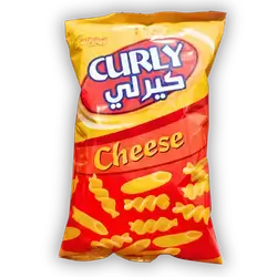 Cheese curly cheese 75g