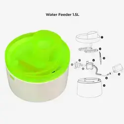 smart per Water Fountain 1.5L wifi app control 
