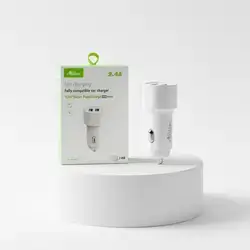 Allison 12W Car Charger with Dual USB-A Ports