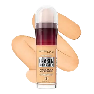 Instant Age Rewind Eraser Treatment Makeup Octinoxate Sunscreen Spf18 130 BUFF BEIGE 20ml _ MAYBELLINE NEW YORK