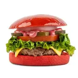 Pink Beef Burger