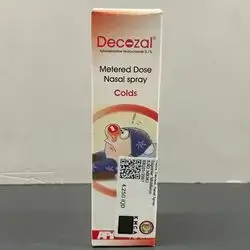 decozal nasal spray colds xylometazoline 0.1% 10ml