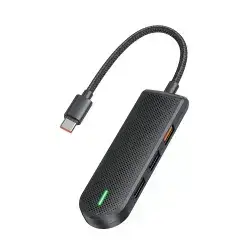 McDodo 5-in-1 USB-C Hub HU-143 – Black