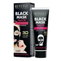 Revuele Black Mask Peel Off Co-Enzymes 80 ml