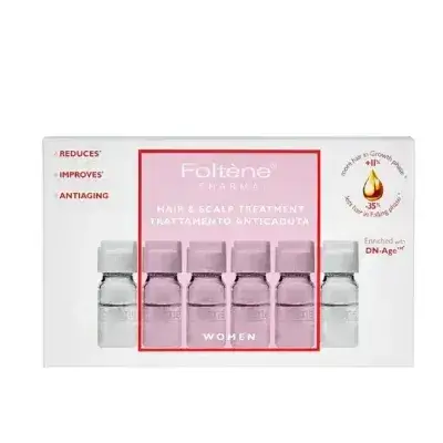 Foltene Pharma Anti-Hair Loss Treatment for Women - 12 ampoules | فولتين فارما علاج مضاد لتساقط الشعر للنساء - 12 أمبولة