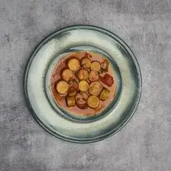 Zucchini Broth Plate