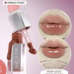HEGLAM Glass Lock Air Gloss-French Toast Lip Combo