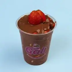 A Cup Of Strawberries And Chocolate