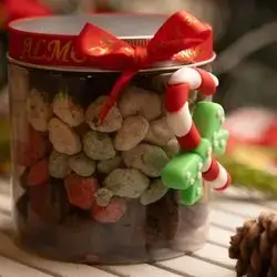 colored Christmas Dragees