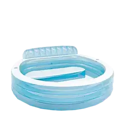 Intex Swim Center Paradise Family Lounge Pool ( 88" L * 85" W * 30" H )