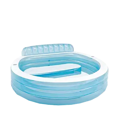Intex Swim Center Paradise Family Lounge Pool ( 88" L * 85" W * 30" H )