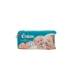 Onlem Twin Pack Ultra Baby Diapers No 2 Midi 3-6 Kg 40 Pcs