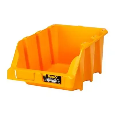 Stacking Bin For Tools Yellow