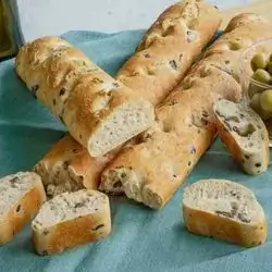 Baguette aux Olives