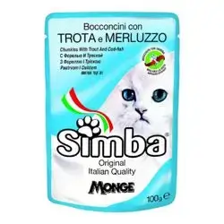 Simba Chunkies Trout & Cod Fish 100g