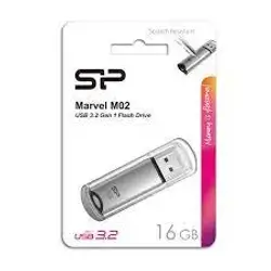 Silicon Power Marvel M02 USB flash drive 16 GB USB Type-A 3.2 Gen 1 (3.1 Gen 1) Silver