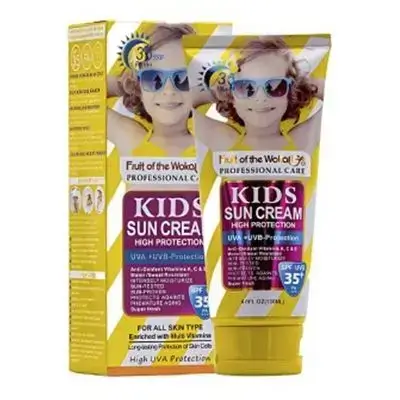 Fruit of the Wokali Kids Sun Cream SPF 35+ (130ml)