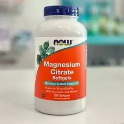 MAGNESIUM CITRATE 180 Softgels now