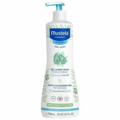 Mustela Gentle Cleansing Gel for Hair & Body with Avocado 750ml