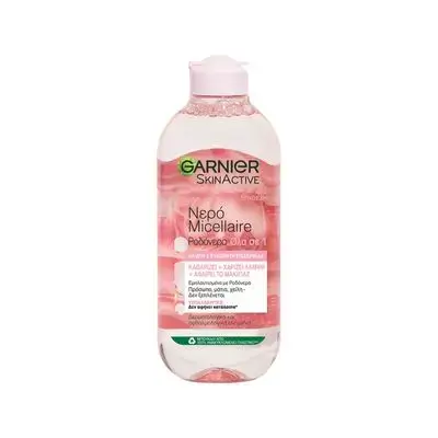 GARNIER MICELLAR MAKEUP REMOVER WITH ROSE WATER FOR ALL SKIN TYPES 400ML