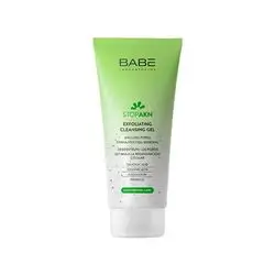 babe stop akn exfoliating cleansing gel