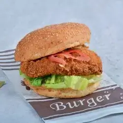 Kentucky Burger With Ranch Sauce