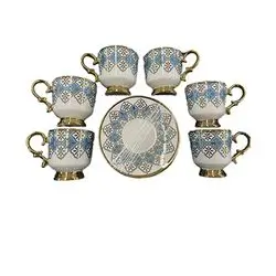 My Life Coffe Cup Set 12pcs Blue