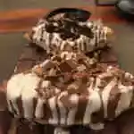 Waffle with Kitkat and Nutella