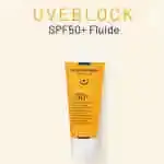 Invisible Fluid Spf50+ for Sensitive Skin 40ml Uveblock Isispharma