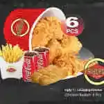 Chicken Basket 6 Pcs + 2 Pepsi + 1 Fries
