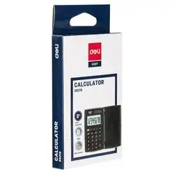 Deli Calculator Plastic-8 Digits