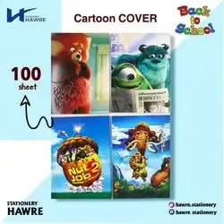 Note Book Cartoon Cover