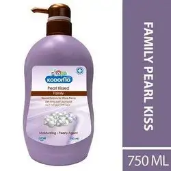 pearl kissed family special formula for whole family 750ml کودومو غسول للجسم بفعالية اللؤلؤ ترکیبیة خاصة لجميع أفراد الأسرة