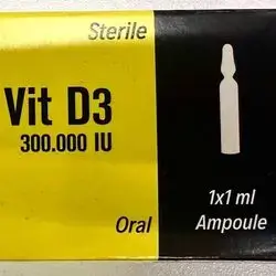 Cron pharma- vitamin D3- 300,000 ampule-Oral -turkey brand