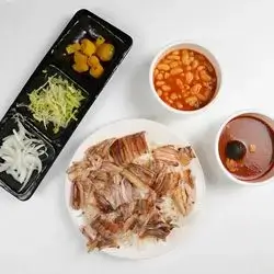 شاورما دجاج مع رز