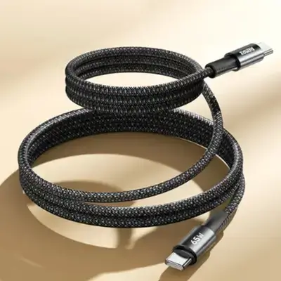 REMAX CB23 Braided Alloy Type-C to Type-C 65W Data Cable