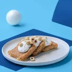 Basbousa With Cream And Nuts