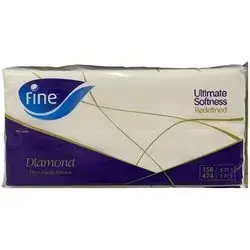 Fine Facial Tissue Diamond 3pl X158