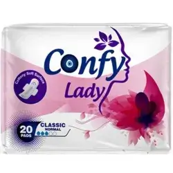 Confy Lady Classic Normal 20 Pads