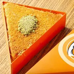 Barmuda Kunafa With Cream