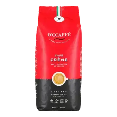 O'CCaffè Caffè Crema Coffee Beans – 1kg