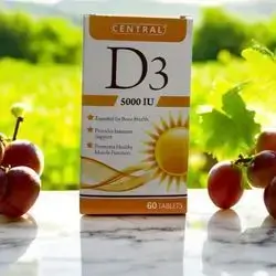 Central D3 5000iu 60 tablets