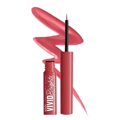 Vivid Brights Matte Liquid Eyeliner 04 ON RED 2.0ml _ NYX PROFESSIONAL MAKEUP