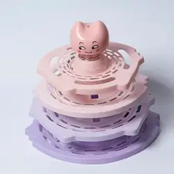 Cat Tower Track Toy Head