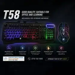 Keyboard & Mouse Gaming T58