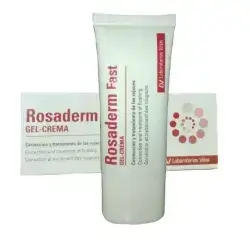 Rosaderm Fast Gel Cream, Skin Tint Corrective Anti Redness Soothing Calming Hydro Primer Silky Moist Delicate Isolating Pore Eraser Light Weight Primer, 30g
