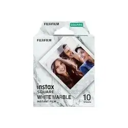 Fujifilm Instax Square SQ Film White Marble - 10 SHEET