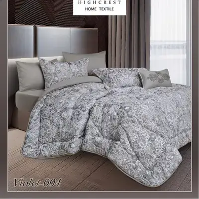 comforter set 2 person - 7 pcs